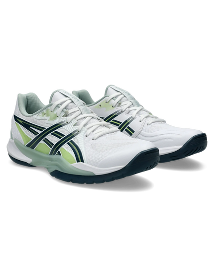 Asics Powerbreak FF white light green angle 1