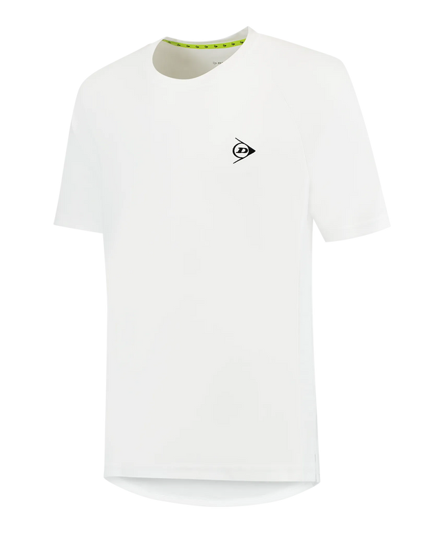 Dunlop Club Mens Crew Tee white front