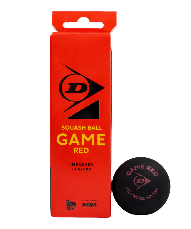 Dunlop Game Red 3 Ball Box