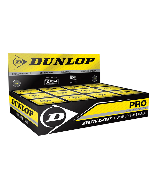 Dunlop Pro Squash Ball box of 12