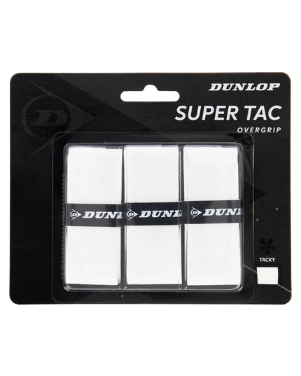 Dunlop Super Tac Overgrip white 3-pack