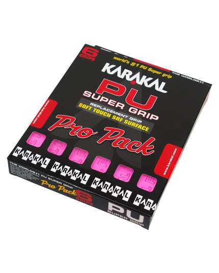 Karakal PU Super Grip Pink Pro Pack
