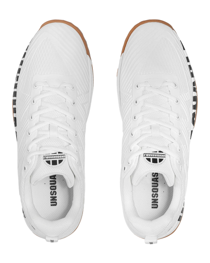 UNSQUASHABLE FAST-TEC PRO Squash Shoe white top view